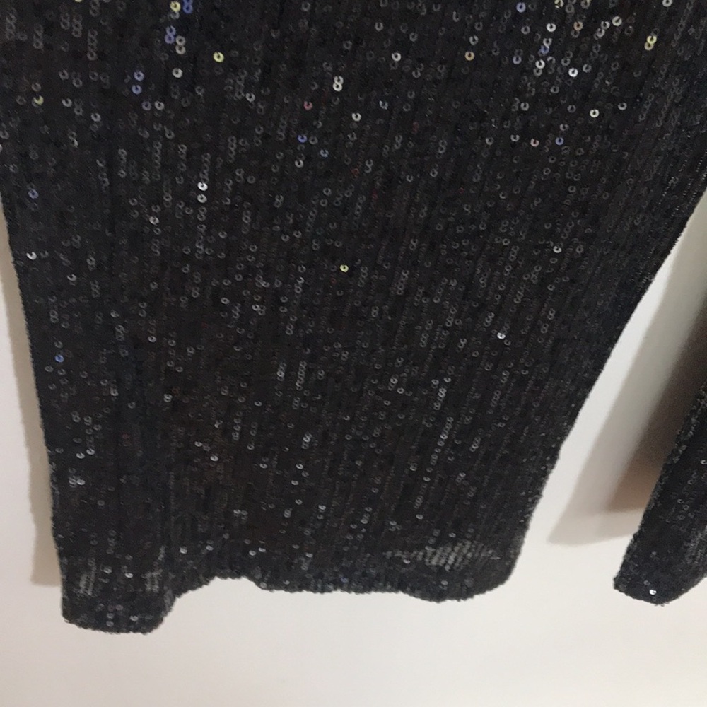 NEW Premier Amour Straight Pull-On Sequin Pant - Picture 4 of 8